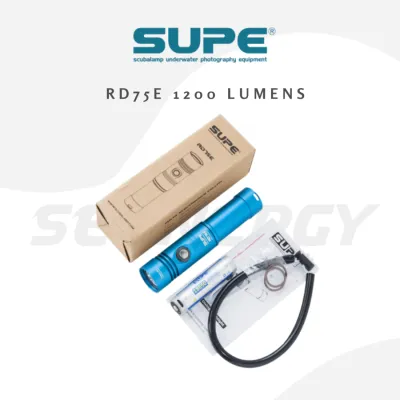 SUPE RD75E 1200 流明 Scubalamp 潜水与摄影灯