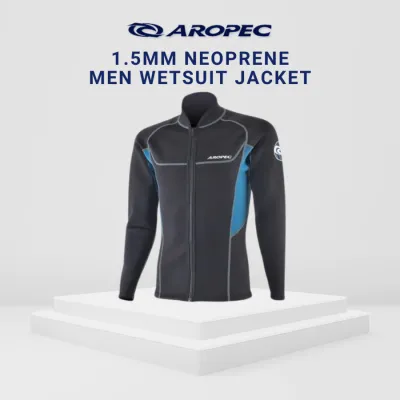 Jaket Wetsuit Neoprena AROPEC 1.5mm / 3mm | Baju Selam Dan Snorkeling Lelaki