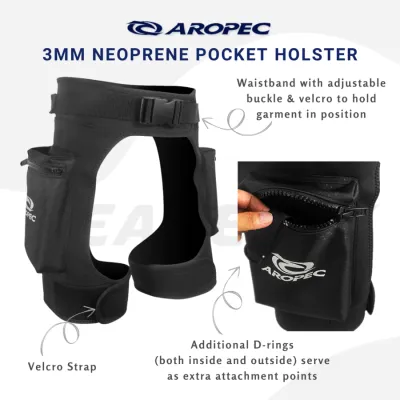 AROPEC 3mm 氯丁橡胶挂袋式技术潜水短裤