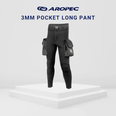 AROPEC 3mm 氯丁橡胶口袋式湿式潜水长裤
