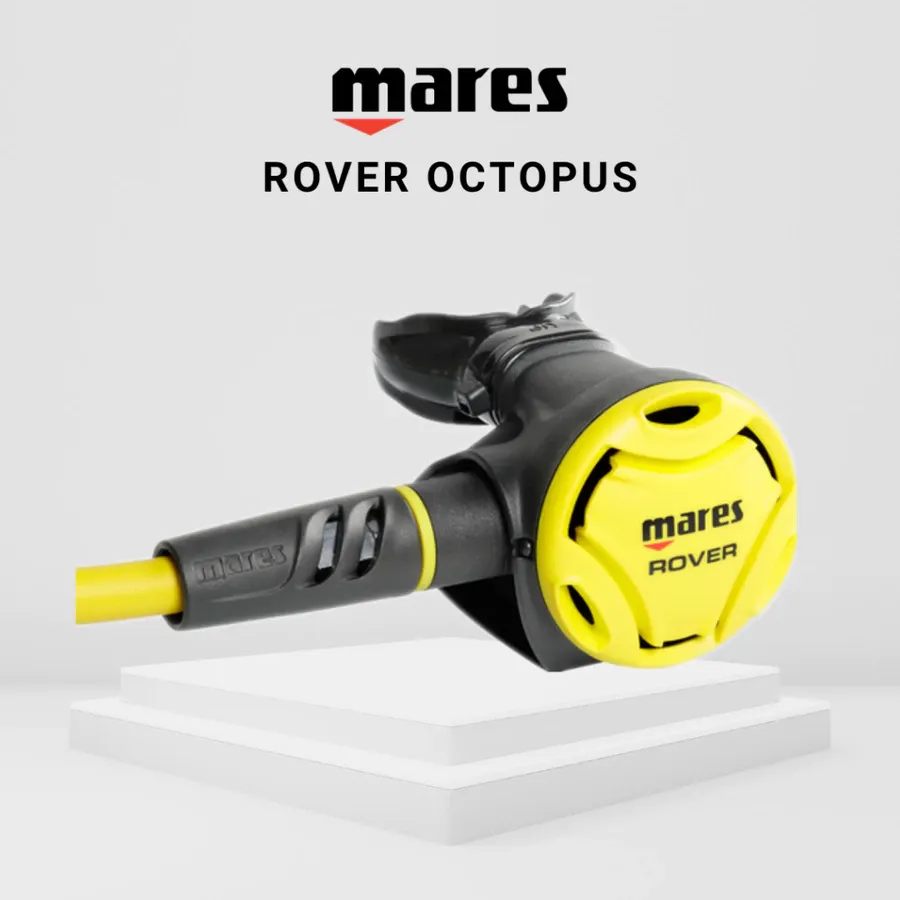 MARES Rover Octopus Second Stage Alternate Air Source Regulator for Scuba Diving