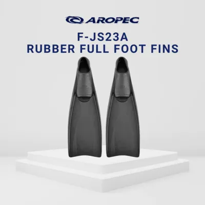 AROPEC F-JS23A Full Foot Rubber Fins – Scuba & Snorkeling