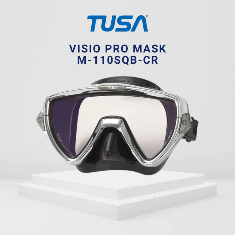 Topeng TUSA Visio Pro M110SQBCR | Antireflektif Dan UV