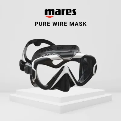 MARES Pure Wire 成人单镜片面镜｜水肺与浮潜