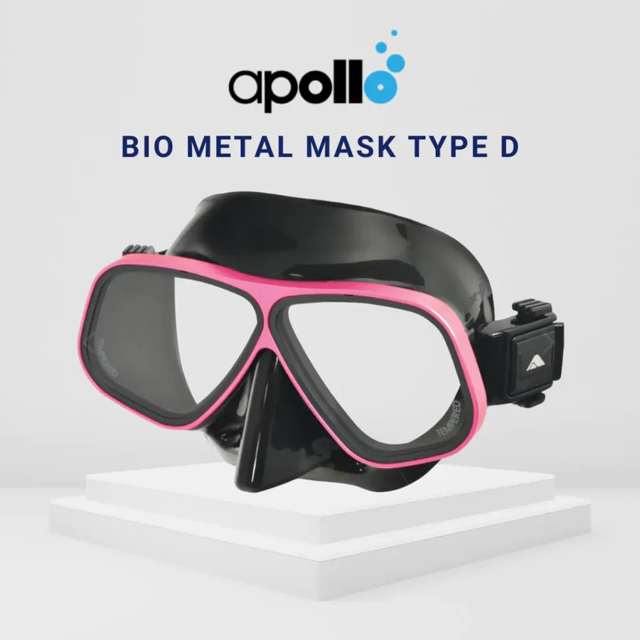 APOLLO Bio Metal Mask D Class | Low Volume Dive Mask
