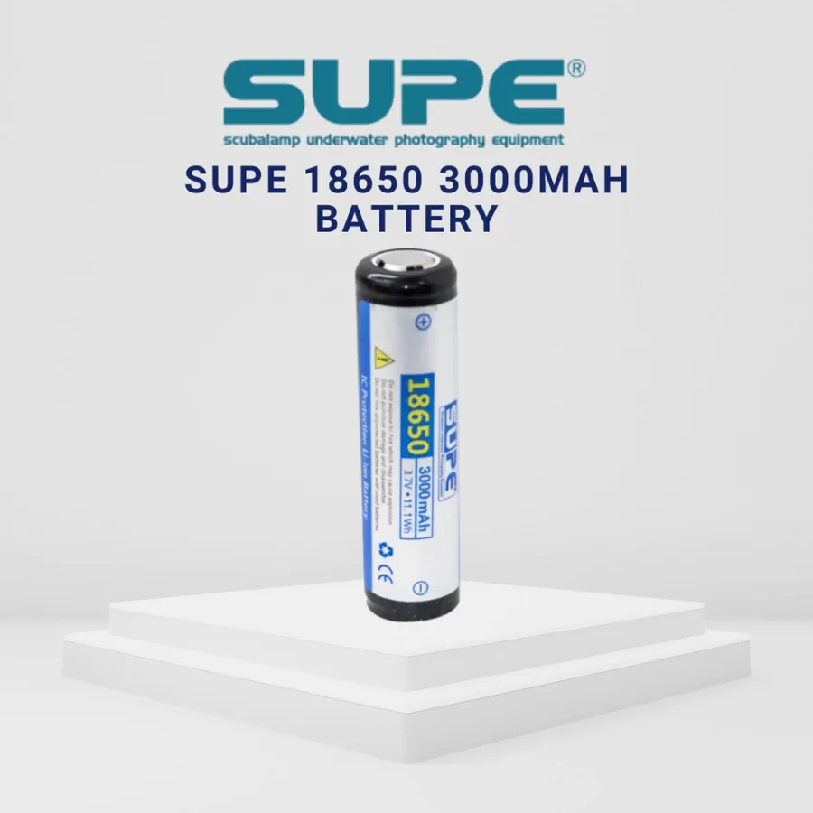 SCUBALAMP SUPE 18650 USB-C 充电电池｜潜水灯电源