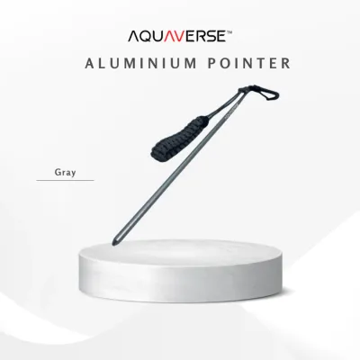 AQUAVERSE Aluminum Pointer Stick with Handmade Handstrap for Scuba Diving