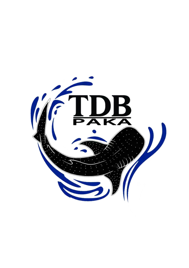 TDB Paka whale shark logo from the centre’s PADI listing.