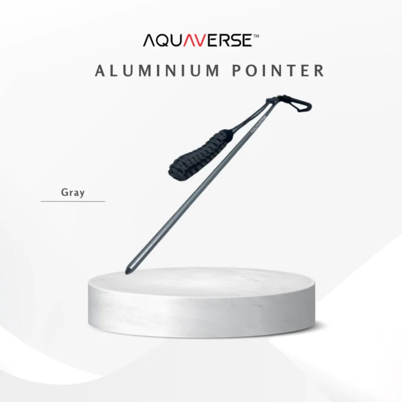 AQUAVERSE Aluminum Pointer Stick with Handmade Handstrap for Scuba Diving