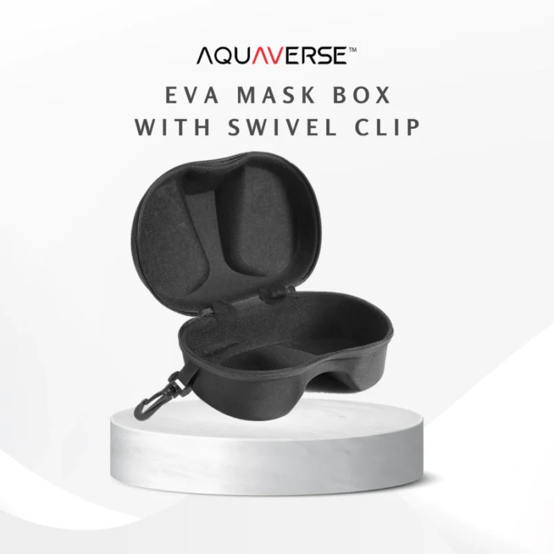AQUAVERSE EVA Diving Mask Box – Durable Mask Storage Case for Scuba & Snorkeling