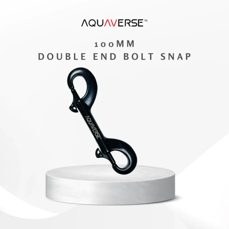 Aquaverse 316 Stainless Steel Double End Hook Bolt Snap Clip for Scuba Diving
