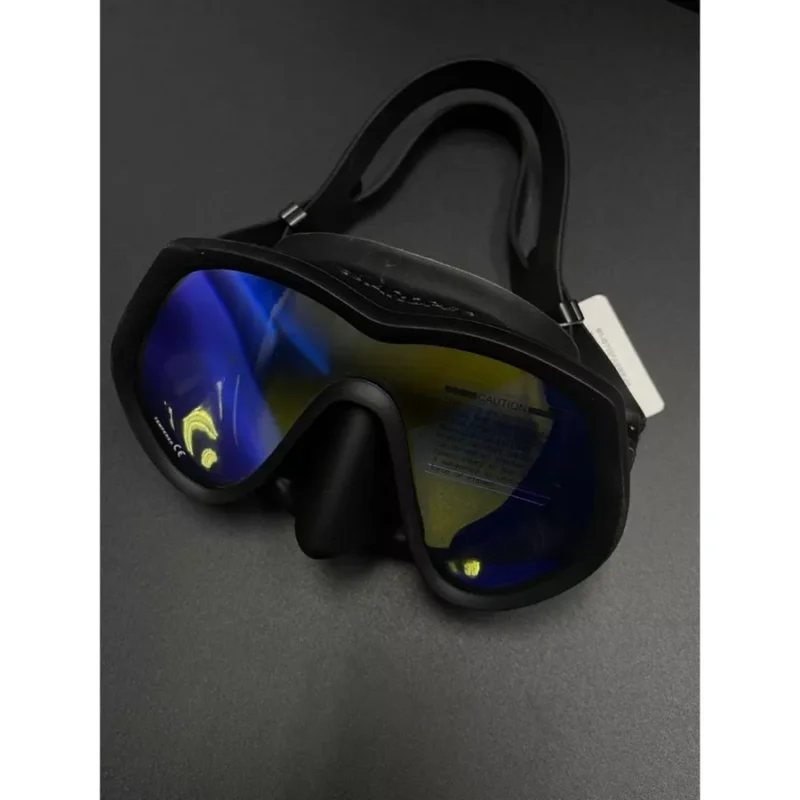 AROPEC M1-GT02FAB Basalt Frameless Scuba Diving Mask (Asian Fit)