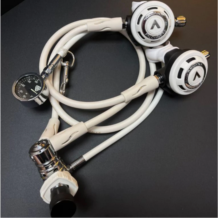 AKUANA OW Regulator Set F3+FN2 Polished First & Second Stage