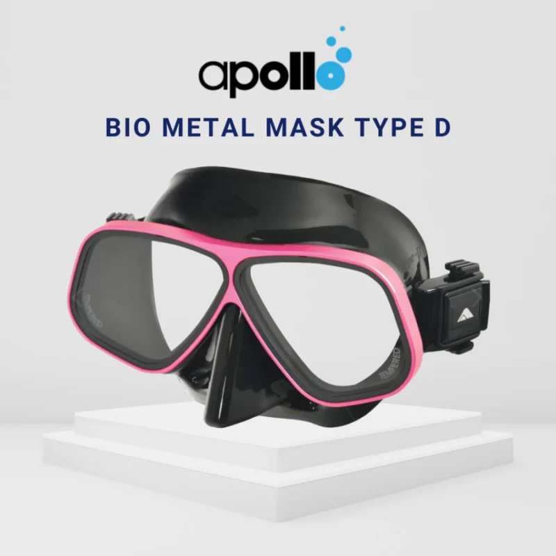 APOLLO Bio Metal Mask D Class | Low Volume Dive Mask