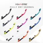 AQUAVERSE Dry Snorkel DS01 | Scuba Diving & Snorkeling Gear