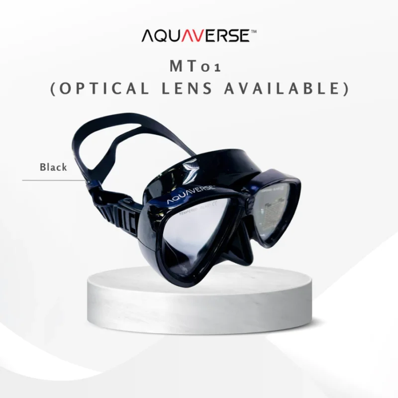 AQUAVERSE MT01 Diving Mask | Asian Fit with Optional Myopia Lenses