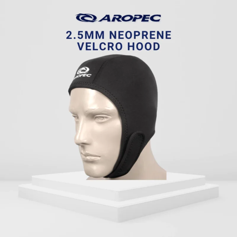 AROPEC 2.5mm Neoprene Velcro Diving Hood | Scuba & Snorkeling