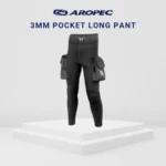 AROPEC 3mm Neoprene Pocket Cargo Wetsuit Pants