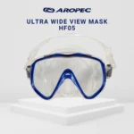 AROPEC M1-HF05 HD Ultra Wide Diving Mask | Single-Lens Scuba & Snorkeling Mask