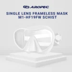 AROPEC M1-HF19F PROBLUE MS-138 Frameless Scuba Mask | Low-Volume & Travel-Friendly