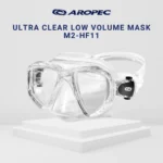 AROPEC M2-HF11 Ultra Clear Dual-Lens Diving Mask | Low Volume