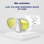 AROPEC M2-HF16MR Mirror Lens Mask | Low Volume Scuba & Freediving