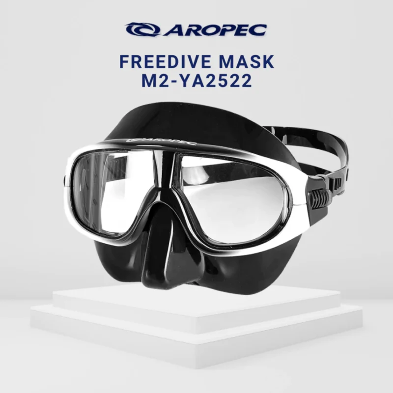 AROPEC M2-YA2522 Freedive Mask – Low Volume Scuba & Snorkeling
