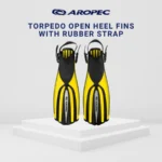 AROPEC Torpedo F-GY07 Open Heel Fins – Scuba Diving