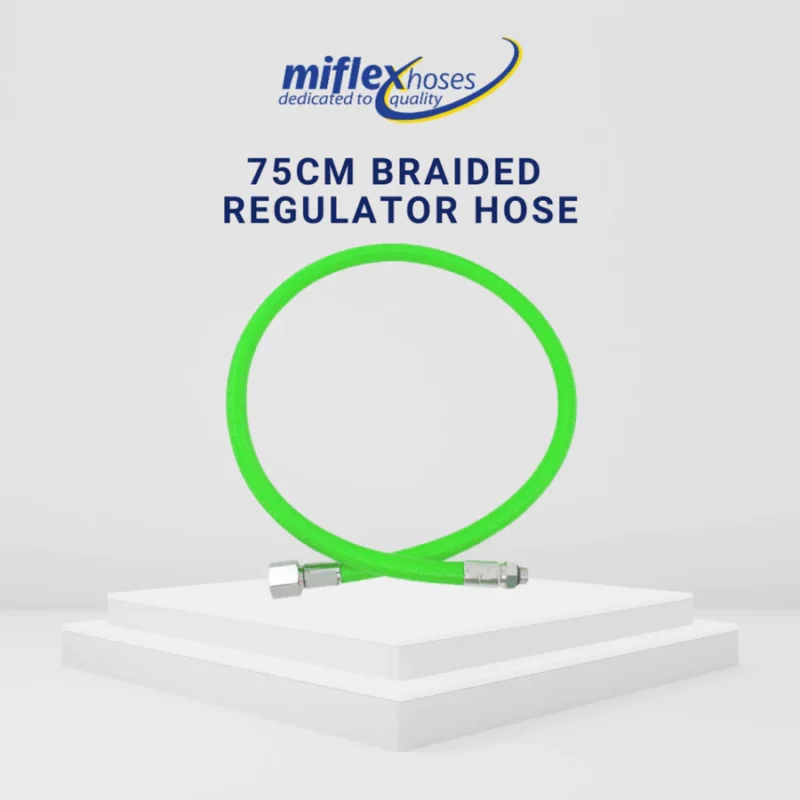 MIFLEX Braided Regulator Hose MP Hose for Scuba Diving