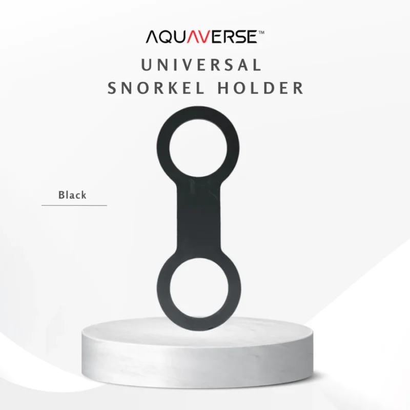 Universal Silicone Snorkel Holder for Scuba & Snorkeling Masks