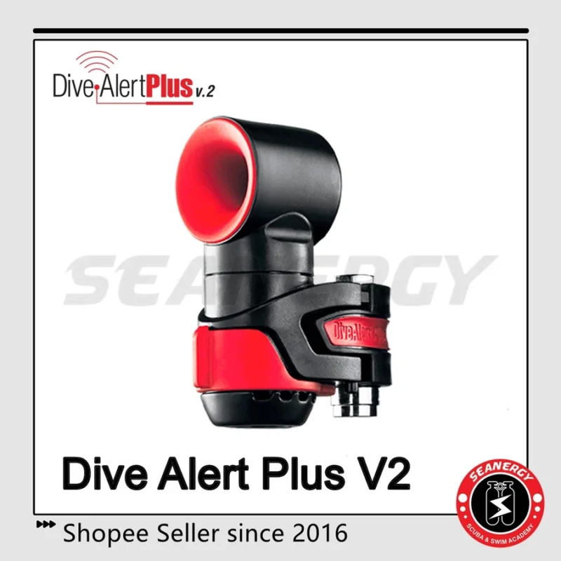 DIVEALERT PLUS V2 DV1 DV2 DV3 | Scuba Diving Air Horn & Underwater Signaling Device