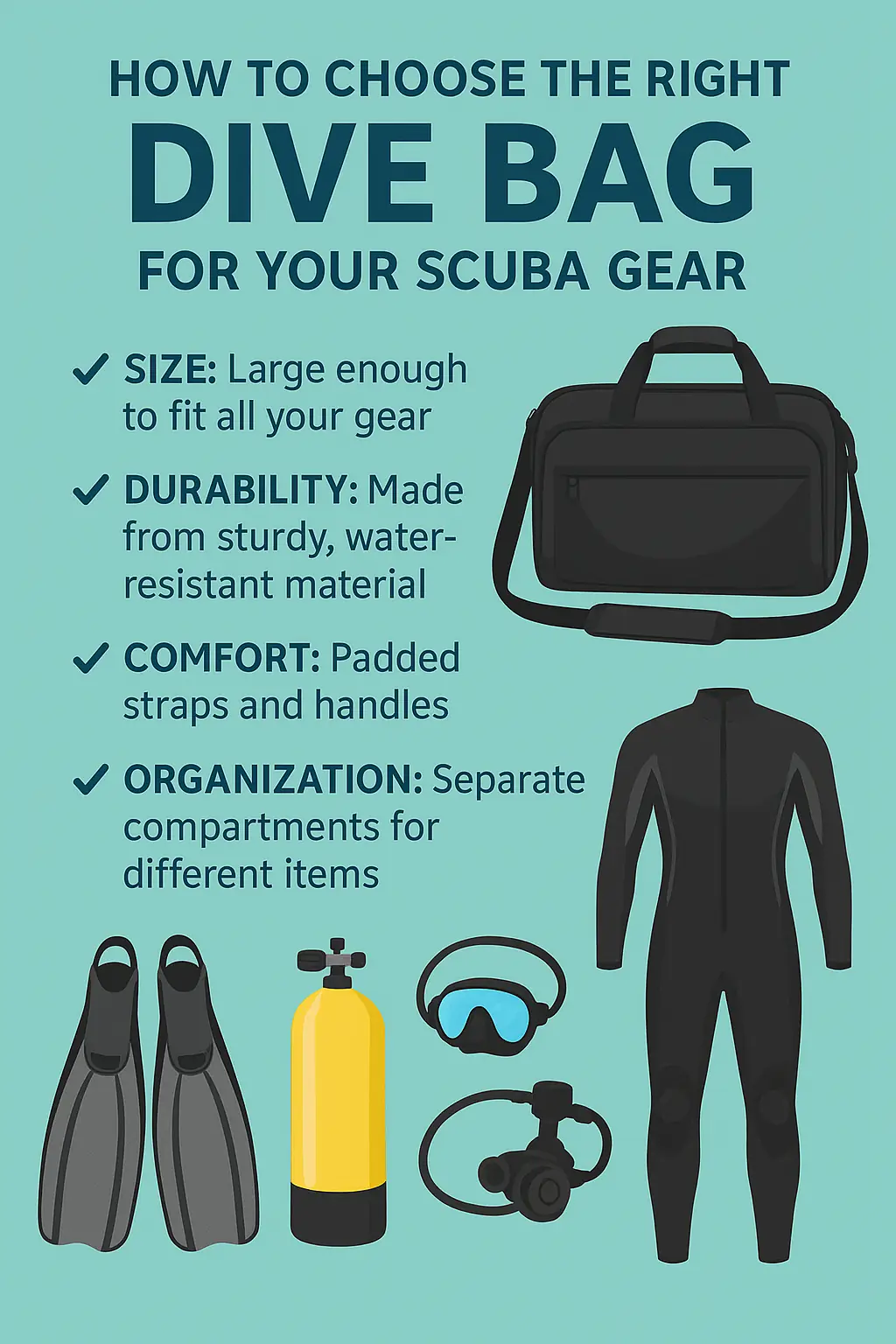 How to Choose the Right Dive Bag for Your Scuba Gear