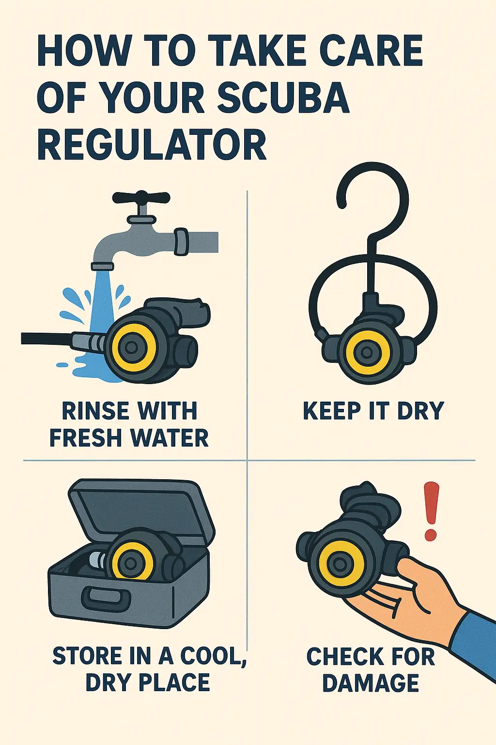 How to Take Care of Your Scuba Regulator